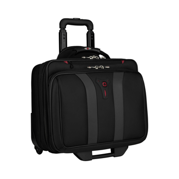 Wenger Granada Roller Travel Case in black with red details