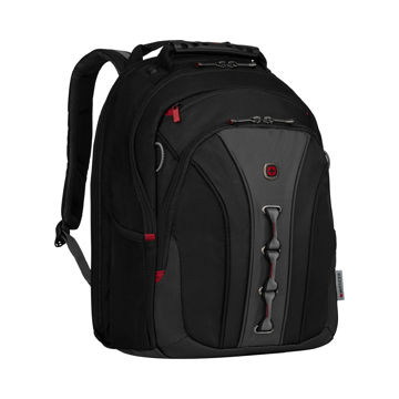 Wenger Legacy Backpack in black with red details