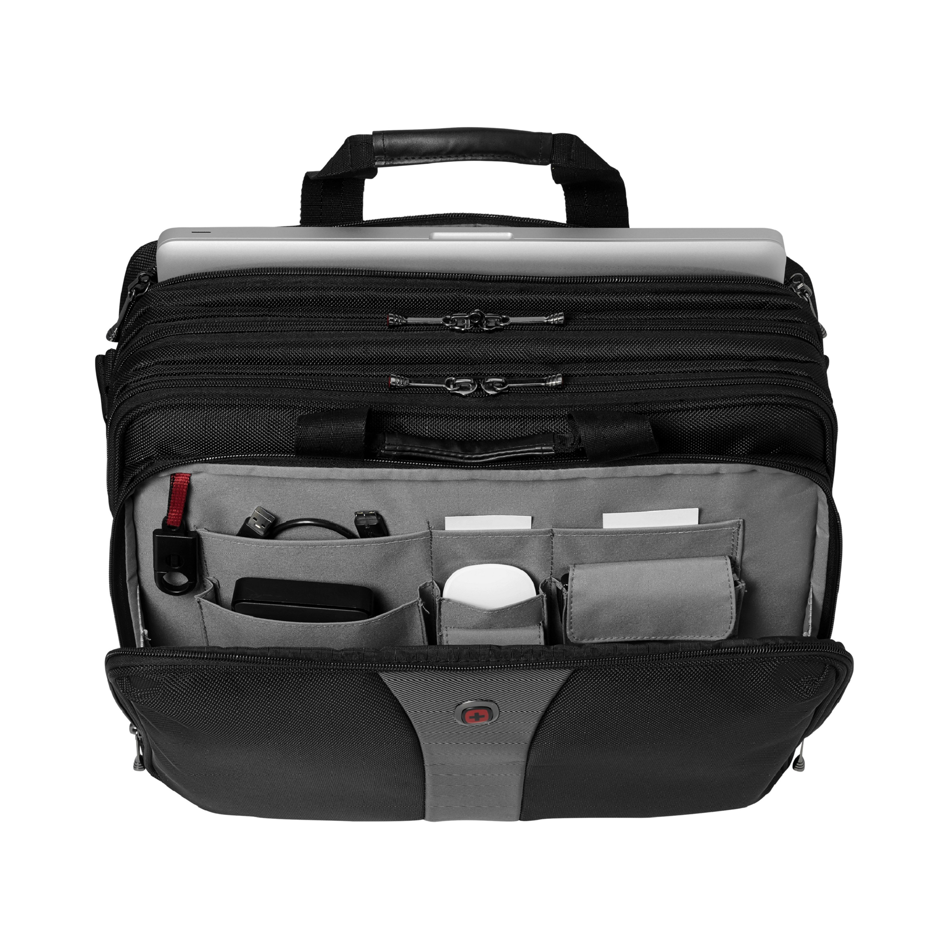 Wenger Legacy Laptop Case showing inner compartments