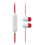 Hip Hop Earphones in red and white