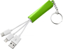 Route Light-up 3-1 charging cable in green