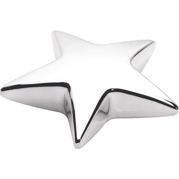 Star Award Paperweight in silver