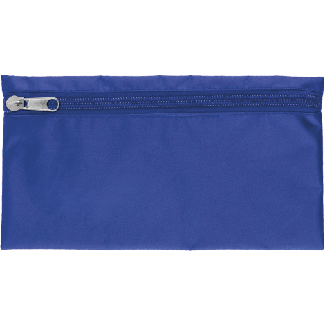 Nylon Pencil Case in blue