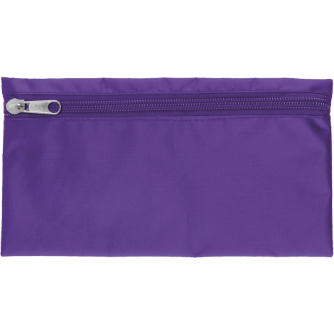 Nylon Pencil Case in purple