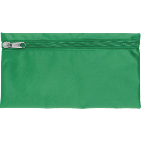 Nylon Pencil Case in green