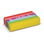 Rainbow Eraser with 1 colour print logo