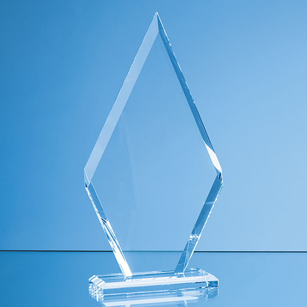 Clear Glass Le' Diamond Award