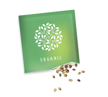 Eco Seeds Packets with full colour print