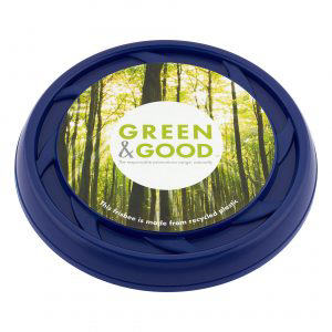 Recycled Frisbee in blue with full colour print