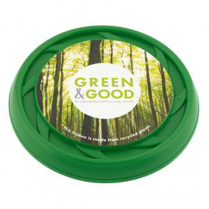 Recycled Frisbee in green with full colour print