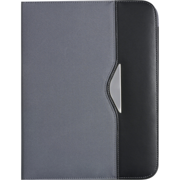 the a4 conference folder split in grey and black