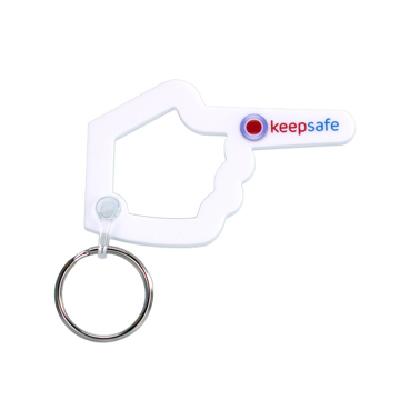 Picture of Non-Touch Helping Hand Keyring