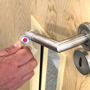 hygiene hook opening door handle