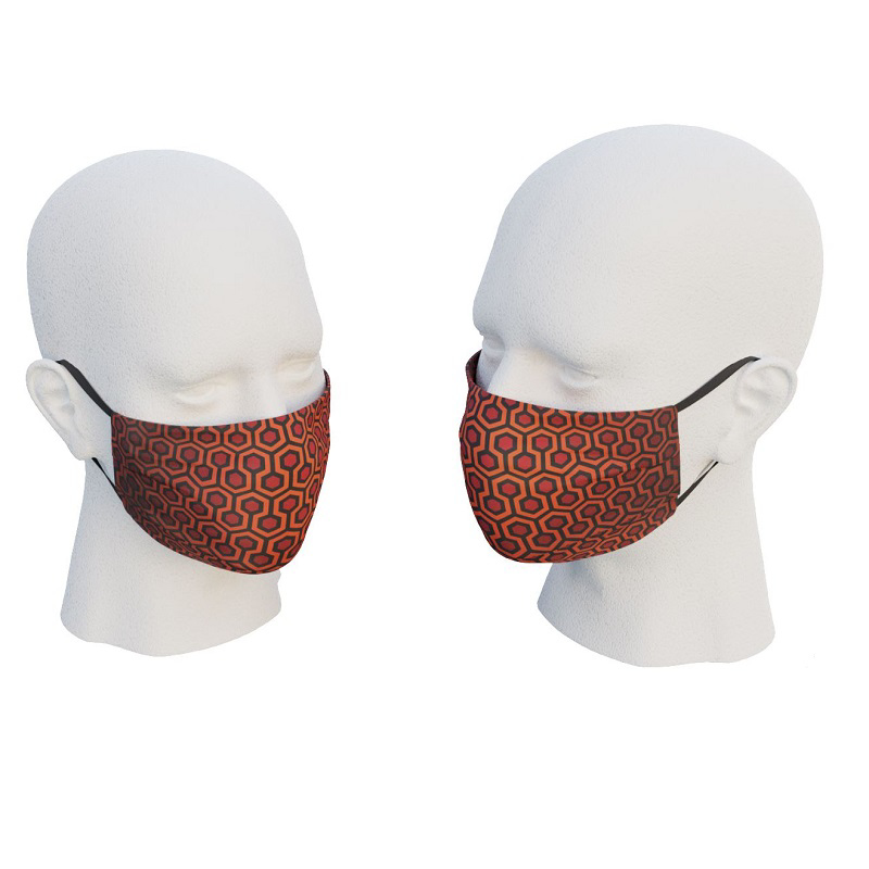 uk made face mask red design