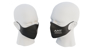 1 Layer Comfortable Face Mask in black with 1 colour logo