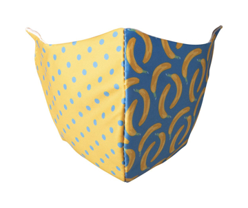Creamask Facemask with full colour print which is different on both sides