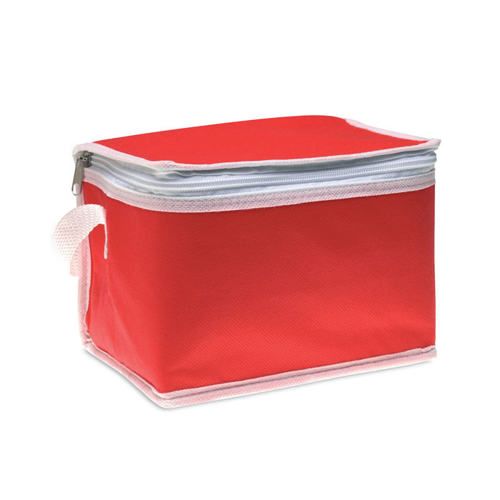 Promocool Cooler bag in red with white details