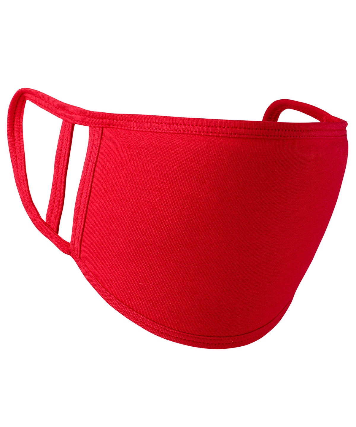 Washable 2-ply Face Covering in red