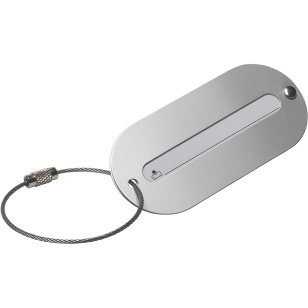 Picture of Aluminium luggage tag