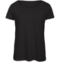 B&C Triblend Women's T-Shirt in black
