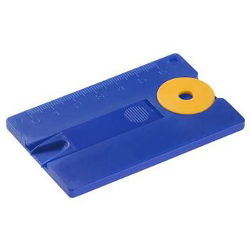 Key Pendant Card 'Anti Tick' in blue