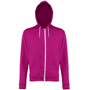 Men's Heather Zoodie in pink