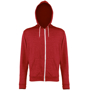 Men's Heather Zoodie in red