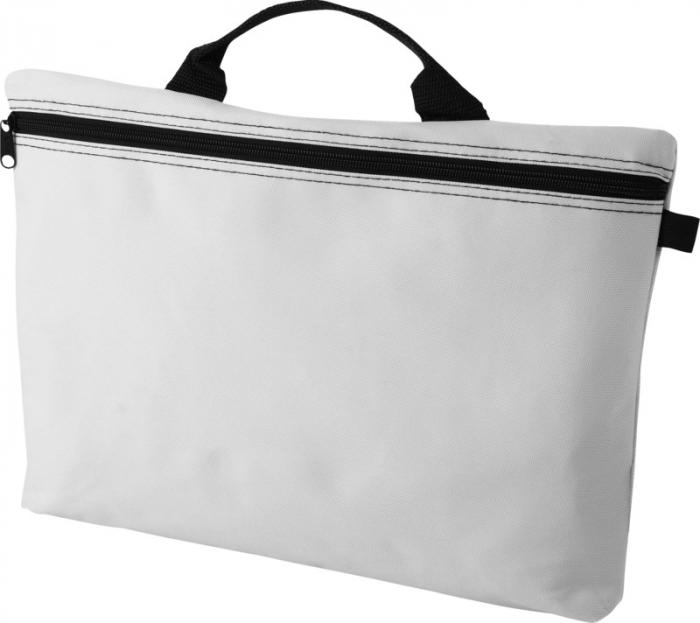 Orlando Conference Bag in white with black details