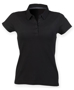 Women's Fashion Polo in black