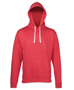 Women's Heather Hoodie in red