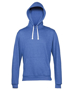 Women's Heather Hoodie in blue