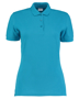 Women's Klassic Slim Fit Polo in blue