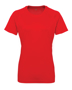Women's TriDri® Panelled Tech Tee in red