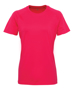 Women's TriDri® Panelled Tech Tee in pink