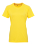 Women's TriDri® Panelled Tech Tee in yellow
