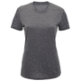 Women's TriDri® Performance T-shirt in black meglange