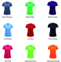 Women's TriDri® Performance T-shirt in various colours