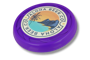 Turbo Pro Flying Disk in purple with full colour print