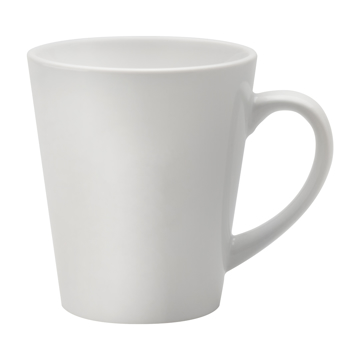 Deco mug in white