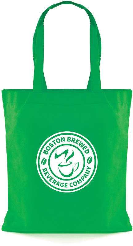 Tucana Shopper Bag with 1 Colour Print Green