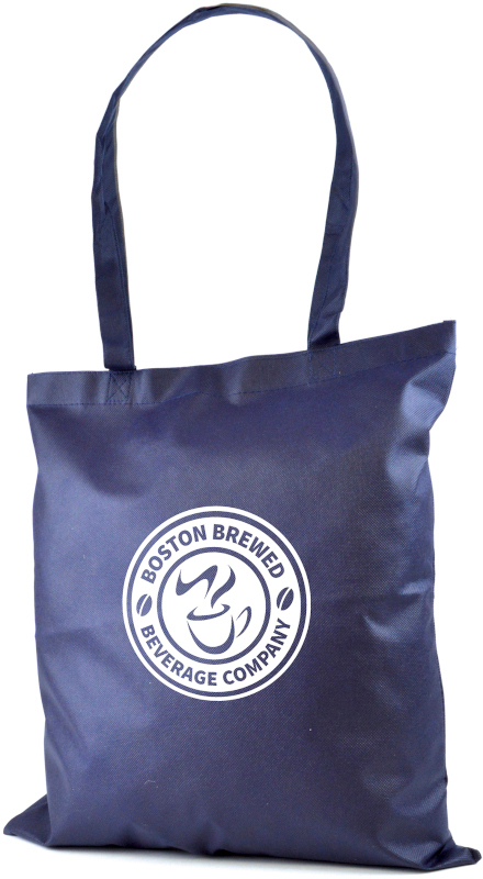 Tucana Shopper Bag with 1 Colour Print Navy
