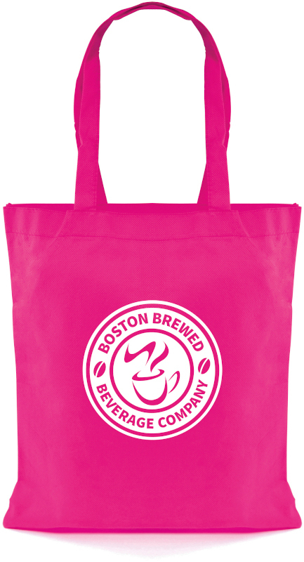 Tucana Shopper Bag with 1 Colour Print Pink
