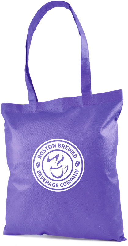 Tucana Shopper Bag with 1 Colour Print Purple