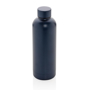 navy blue metal bottle