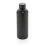 grey metal bottle