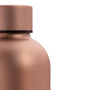 copper metal bottle lid close up