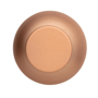 copper metal bottle top of lid