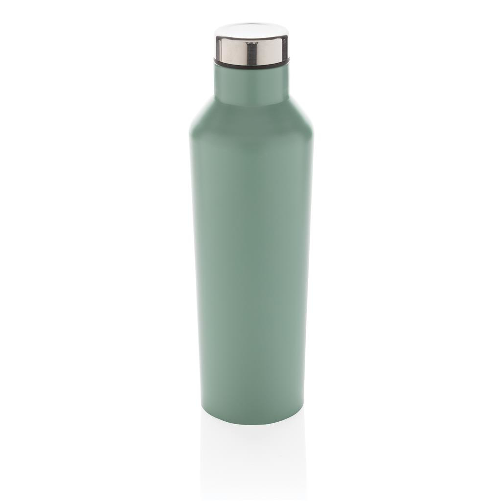 modern vacuum water bottle unbranded in green