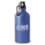 Pollock Aluminium Water Bottle in blue with 1 colour print