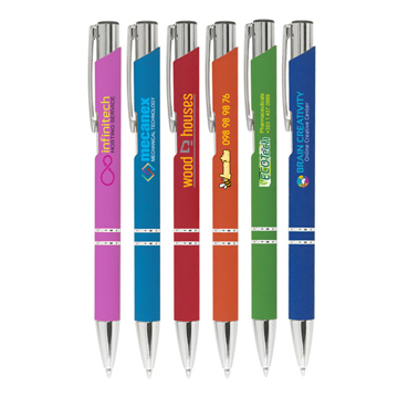 Crosby Softy Pen in various colours with full colour print